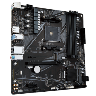 Gigabyte | A520M DS3H V2 | Processor family AMD | Processor socket AM4 | DDR4 DIMM | Memory slots 2 | Number of SATA connectors 