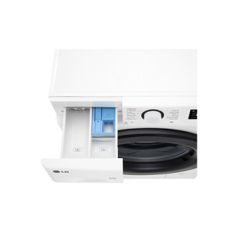 LG | Washing machine with dryer | F4DR509SBW | Energy efficiency class A | Front loading | Washing capacity 9 kg | 1400 RPM | De LG | Washing machine with dryer | F4DR509SBW | Energy efficiency class A | Front loading | Washing capacity 9 kg | 1400 RPM | De