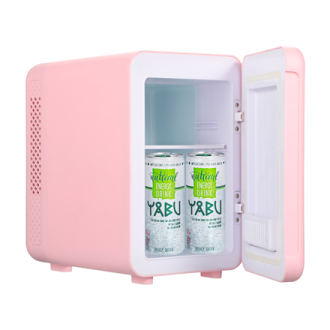 Adler | Mini Refrigerator | AD 8084 | Free standing | Larder | Height 27 cm | Fridge net capacity 4 L | Pink Adler | Mini Refrigerator | AD 8084 | Free standing | Larder | Height 27 cm | Fridge net capacity 4 L | Pink