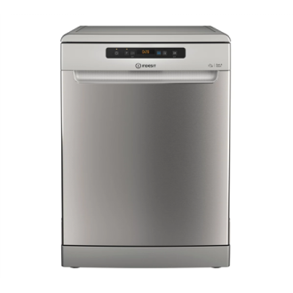 INDESIT Dishwasher | D2F HD624 AS | Free standing | Width 60 cm | Number of place settings 14 | Number of programs 9 | Energy ef