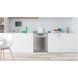 INDESIT Dishwasher | D2F HD624 AS | Free standing | Width 60 cm | Number of place settings 14 | Number of programs 9 | Energy ef