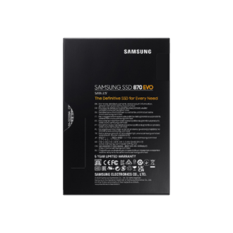 Samsung | SSD | 870 EVO | 500 GB | SSD form factor 2.5 Samsung | SSD | 870 EVO | 500 GB | SSD form factor 2.5