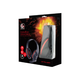 Gembird | Gaming headset with volume control | GHS-05-R | Wired | Over-Ear Gembird | Gaming headset with volume control | GHS-05-R | Wired | Over-Ear
