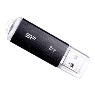 Silicon Power | Ultima U02 | 8 GB | USB 2.0 | Black Silicon Power | Ultima U02 | 8 GB | USB 2.0 | Black