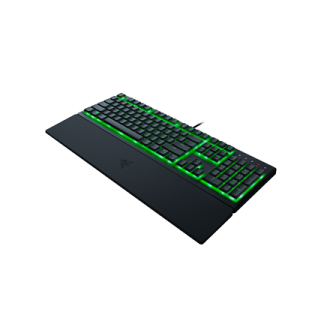 Razer | Gaming Keyboard | Ornata V3 X | Gaming keyboard | Wired | RGB LED light | US | Black | Numeric keypad | Silent Membrane Razer | Gaming Keyboard | Ornata V3 X | Gaming keyboard | Wired | RGB LED light | US | Black | Numeric keypad | Silent Membrane
