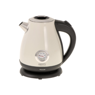 Camry | Kettle with a thermometer | CR 1344 | Electric | 2200 W | 1.7 L | Stainless steel | 360 rotational base | Cream