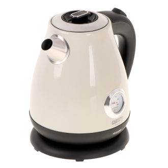 Camry | Kettle with a thermometer | CR 1344 | Electric | 2200 W | 1.7 L | Stainless steel | 360 rotational base | Cream