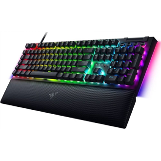 Razer | BlackWidow V4 | Mechanical Gaming keyboard | Wired | RGB LED light | US | Black | Yellow Switches Razer | BlackWidow V4 | Mechanical Gaming keyboard | Wired | RGB LED light | US | Black | Yellow Switches