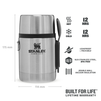 Stanley | Thermo | Adventure | Capacity 0.53 L | Material Stainless Steel Stanley | Thermo | Adventure | Capacity 0.53 L | Material Stainless Steel