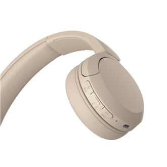 Sony | Wireless Headphones | WH-CH520 | Wireless | On-Ear | Microphone | Beige | Noise canceling | Wireless Sony | Wireless Headphones | WH-CH520 | Wireless | On-Ear | Microphone | Beige | Noise canceling | Wireless