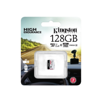 Kingston | Endurance 95R | 128 GB | Micro SD | Flash memory class 10 Kingston | Endurance 95R | 128 GB | Micro SD | Flash memory class 10