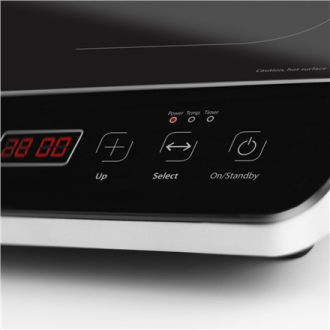 Caso | Hob | Touch 2000 | Number of burners/cooking zones 1 | Touch | Black | Induction Caso | Hob | Touch 2000 | Number of burners/cooking zones 1 | Touch | Black | Induction