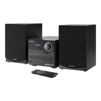 Sharp XL-B517D(BK) Hi-Fi Micro System, CD/FM/USB/Bluetooth v5.0, Aux-in, 45W, Black | Sharp | Hi-Fi Micro System | XL-B517D(BK) Sharp XL-B517D(BK) Hi-Fi Micro System, CD/FM/USB/Bluetooth v5.0, Aux-in, 45W, Black | Sharp | Hi-Fi Micro System | XL-B517D(BK)