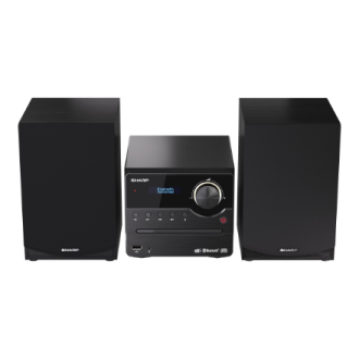 Sharp XL-B517D(BK) Hi-Fi Micro System, CD/FM/USB/Bluetooth v5.0, Aux-in, 45W, Black | Sharp | Hi-Fi Micro System | XL-B517D(BK) Sharp XL-B517D(BK) Hi-Fi Micro System, CD/FM/USB/Bluetooth v5.0, Aux-in, 45W, Black | Sharp | Hi-Fi Micro System | XL-B517D(BK)