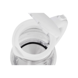 Adler | Kettle | AD 1274 | Electric | 2200 W | 1.7 L | Polypropylene/Glass | 360 rotational base | White