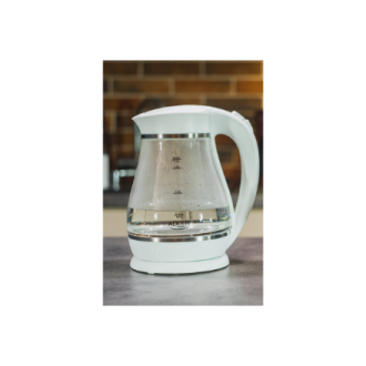 Adler | Kettle | AD 1274 | Electric | 2200 W | 1.7 L | Polypropylene/Glass | 360 rotational base | White