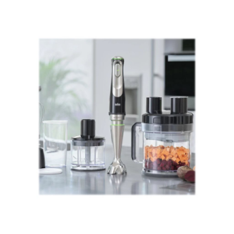 Braun MultiQuick 9 MQ9195XLI | Hand Blender | 1200 W | Number of speeds 3 | Black/Stainless Steel Braun MultiQuick 9 MQ9195XLI | Hand Blender | 1200 W | Number of speeds 3 | Black/Stainless Steel