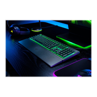 Razer | Gaming Keyboard | Ornata V3 X | Gaming keyboard | Wired | RGB LED light | NORD | Black | Numeric keypad | Silent Membran Razer | Gaming Keyboard | Ornata V3 X | Gaming keyboard | Wired | RGB LED light | NORD | Black | Numeric keypad | Silent Membran