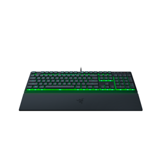 Razer | Gaming Keyboard | Ornata V3 X | Gaming keyboard | Wired | RGB LED light | NORD | Black | Numeric keypad | Silent Membran Razer | Gaming Keyboard | Ornata V3 X | Gaming keyboard | Wired | RGB LED light | NORD | Black | Numeric keypad | Silent Membran