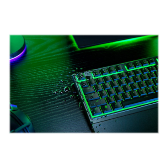 Razer | Gaming Keyboard | Ornata V3 X | Gaming keyboard | Wired | RGB LED light | NORD | Black | Numeric keypad | Silent Membran Razer | Gaming Keyboard | Ornata V3 X | Gaming keyboard | Wired | RGB LED light | NORD | Black | Numeric keypad | Silent Membran