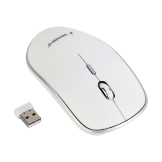 Gembird | MUSW-4B-01-W | Standard | White Gembird | MUSW-4B-01-W | Standard | White