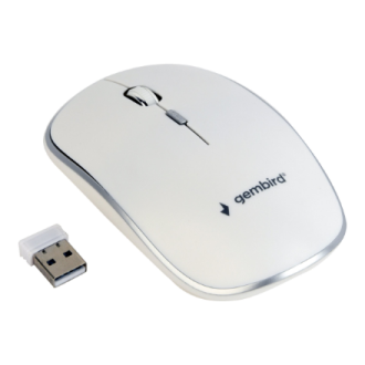 Gembird | MUSW-4B-01-W | Standard | White Gembird | MUSW-4B-01-W | Standard | White