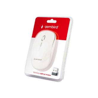 Gembird | MUSW-4B-01-W | Standard | White Gembird | MUSW-4B-01-W | Standard | White