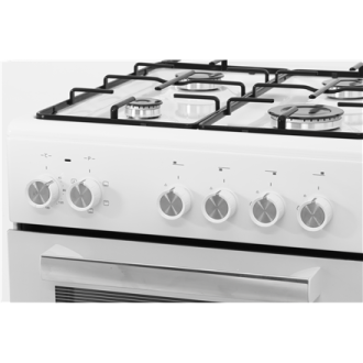 Simfer | Cooker | 5405SERBB | Hob type Gas | Oven type Electric | White | Width 50 cm | Electronic ignition | Depth 60 cm | 43 L Simfer | Cooker | 5405SERBB | Hob type Gas | Oven type Electric | White | Width 50 cm | Electronic ignition | Depth 60 cm | 43 L