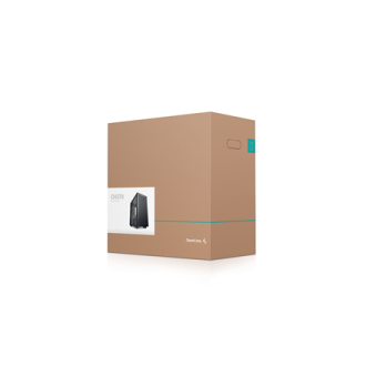 Deepcool | CH370 | Side window | Black | Micro ATX | ATX PS2 Deepcool | CH370 | Side window | Black | Micro ATX | ATX PS2