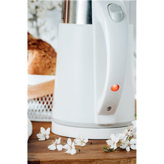 Adler | Kettle | AD 1372 | Electric | 800 W | 0.6 L | Plastic/Stainless steel | 360 rotational base | White Adler | Kettle | AD 1372 | Electric | 800 W | 0.6 L | Plastic/Stainless steel | 360 rotational base | White