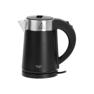 Adler | Kettle | AD 1372 | Electric | 800 W | 0.6 L | Plastic/Stainless steel | 360 rotational base | Black