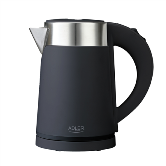 Adler | Kettle | AD 1372 | Electric | 800 W | 0.6 L | Plastic/Stainless steel | 360 rotational base | Black