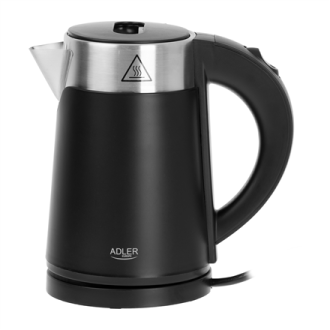 Adler | Kettle | AD 1372 | Electric | 800 W | 0.6 L | Plastic/Stainless steel | 360 rotational base | Black