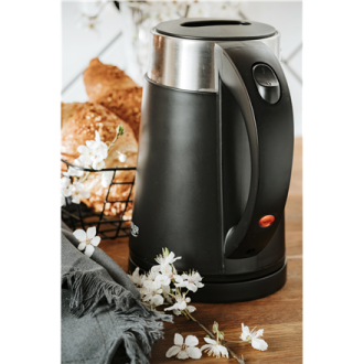 Adler | Kettle | AD 1372 | Electric | 800 W | 0.6 L | Plastic/Stainless steel | 360 rotational base | Black