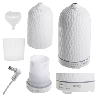 Camry | Ultrasonic aroma diffuser 3in1 | CR 7970 | Ultrasonic | Suitable for rooms up to 25 m | White