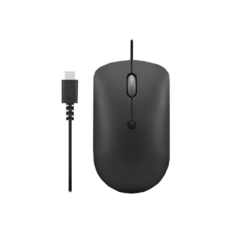 Lenovo | Compact Mouse | 400 | Wired | USB-C | Raven black Lenovo | Compact Mouse | 400 | Wired | USB-C | Raven black