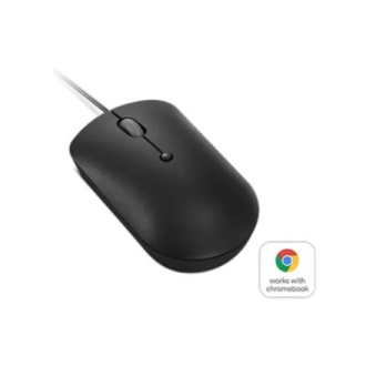Lenovo | Compact Mouse | 400 | Wired | USB-C | Raven black Lenovo | Compact Mouse | 400 | Wired | USB-C | Raven black
