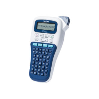 Brother PTH-107BRE1 | Mono | Thermal | Label Printer | White/ Blue Brother PTH-107BRE1 | Mono | Thermal | Label Printer | White/ Blue