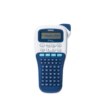 Brother PTH-107BRE1 | Mono | Thermal | Label Printer | White/ Blue Brother PTH-107BRE1 | Mono | Thermal | Label Printer | White/ Blue