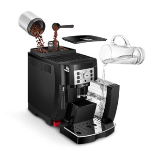 Delonghi | Coffee Maker | ECAM22.112.B Magnifica S | Pump pressure 15 bar | Built-in milk frother | Automatic | 1450 W | Black Delonghi | Coffee Maker | ECAM22.112.B Magnifica S | Pump pressure 15 bar | Built-in milk frother | Automatic | 1450 W | Black