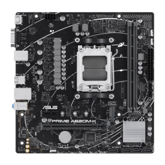 Asus | PRIME A620M-K | Processor family AMD | Processor socket AM5 | DDR5 DIMM | Memory slots 2 | Supported hard disk drive inte Asus | PRIME A620M-K | Processor family AMD | Processor socket AM5 | DDR5 DIMM | Memory slots 2 | Supported hard disk drive inte