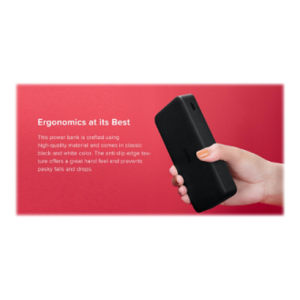 Xiaomi | Redmi Fast Charge Power Bank | 20000 mAh | Black Xiaomi | Redmi Fast Charge Power Bank | 20000 mAh | Black