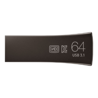Samsung | BAR Plus | MUF-64BE4/APC | 64 GB | USB 3.1 | Grey Samsung | BAR Plus | MUF-64BE4/APC | 64 GB | USB 3.1 | Grey