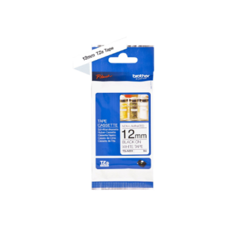 Brother TZe-N231 Labelling Tape Cassette Black on White, 12mm wide, 8m long Brother
