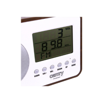 Camry | Digital Radio | CR 1153 | 5 W | White/woden Camry | Digital Radio | CR 1153 | 5 W | White/woden