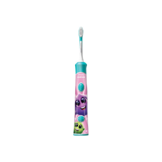 Philips | Sonic Electric toothbrush | HX6322/04 | Rechargeable | For kids | Number of brush heads included 2 | Number of teeth b Philips | Sonic Electric toothbrush | HX6322/04 | Rechargeable | For kids | Number of brush heads included 2 | Number of teeth b