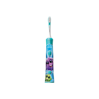 Philips | Sonic Electric toothbrush | HX6322/04 | Rechargeable | For kids | Number of brush heads included 2 | Number of teeth b Philips | Sonic Electric toothbrush | HX6322/04 | Rechargeable | For kids | Number of brush heads included 2 | Number of teeth b