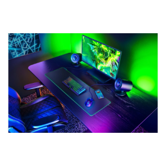 Razer | Gaming Speakers with wired subwoofer | Nommo V2 - 2.1 | Bluetooth | Black Razer | Gaming Speakers with wired subwoofer | Nommo V2 - 2.1 | Bluetooth | Black