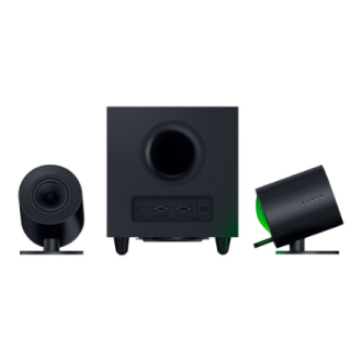 Razer | Gaming Speakers with wired subwoofer | Nommo V2 - 2.1 | Bluetooth | Black Razer | Gaming Speakers with wired subwoofer | Nommo V2 - 2.1 | Bluetooth | Black