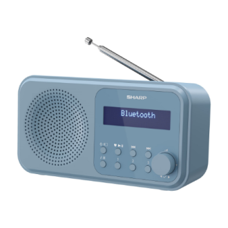 Sharp | Tokyo Digital Radio | DR-P420(BL) | Bluetooth | Wireless connection | Portable | Blue